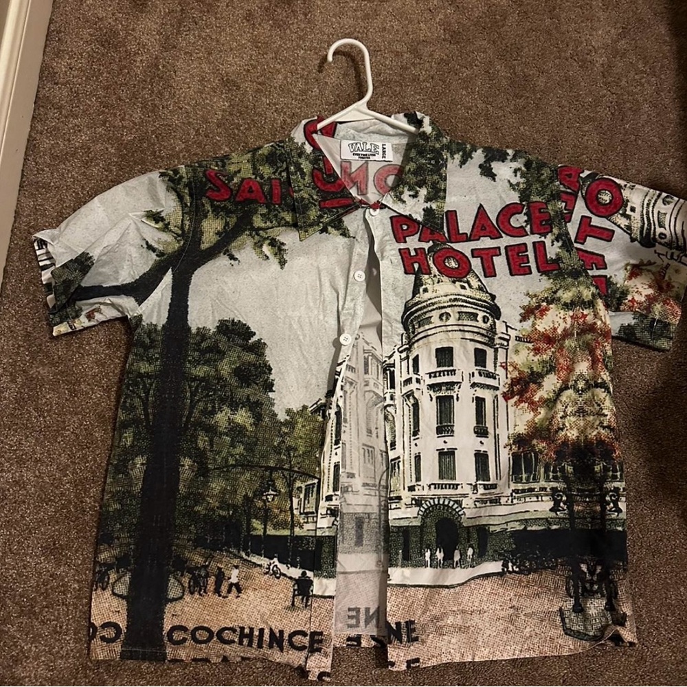 Vale Lives Forever Button Up Shirt